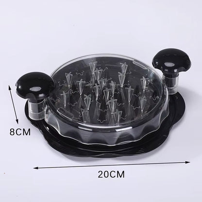 Chicken Shredder Tool Meat Breast Shredding Separation Mincing Grinder Machine with Lid for Shredding Chicken Pork Beef